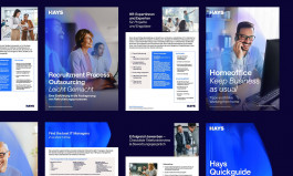 Hays Grafikdesign White Paper Broschüre