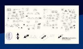 Logodesign Skizzenu nd Entwürfe